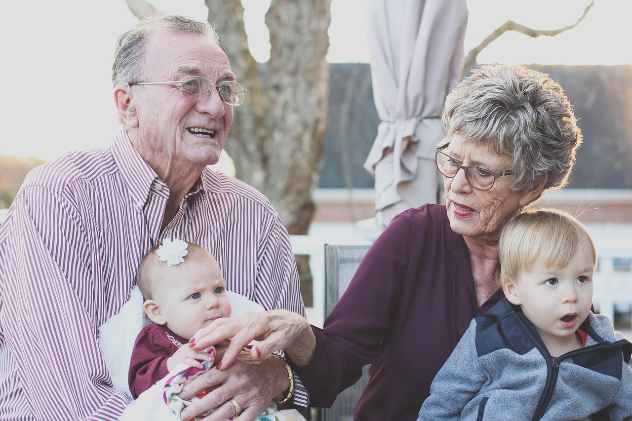 Los nietos, el amor incondicional de los abuelos