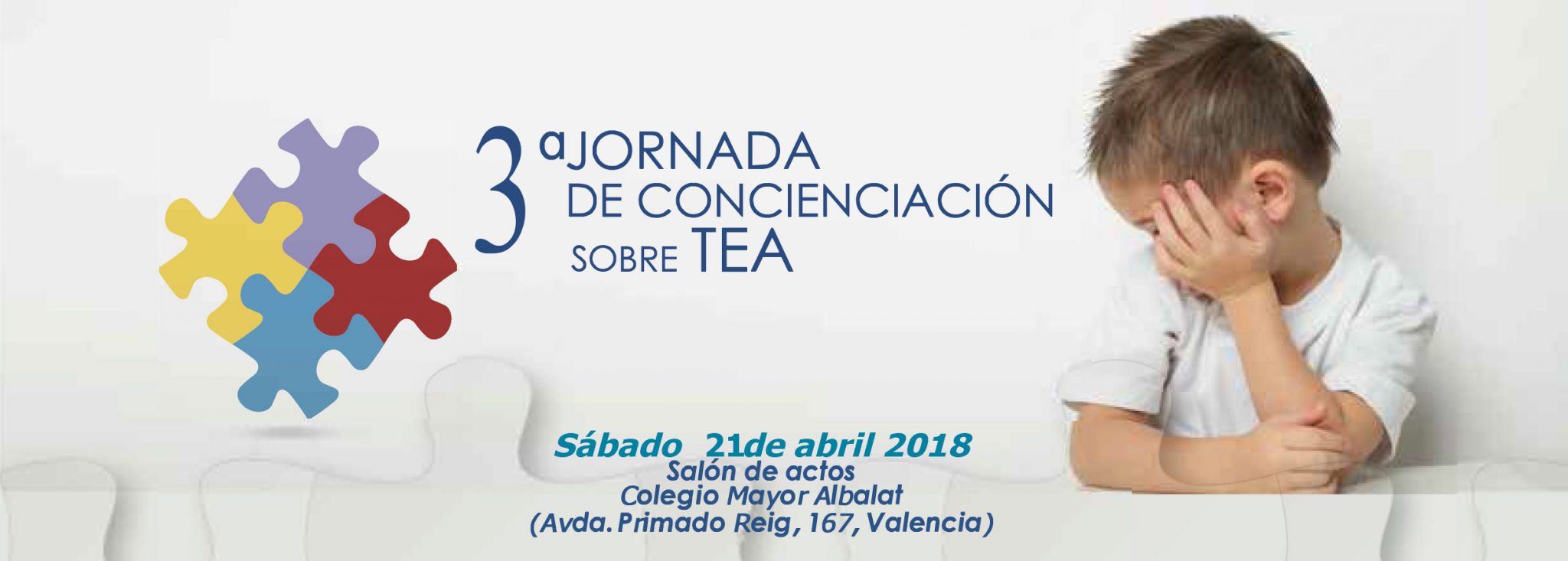 3ª Jornada Formativa de Concienciación sobre TEA (sábado 21 de abril)