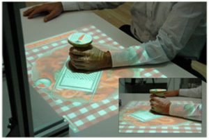 mesa multitáctil